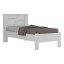 Cama de Solteiro Pérola Branca